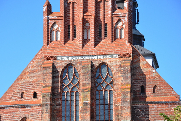 Kościół  pw św. Mikołaja Biskupa, ściana wschodnia