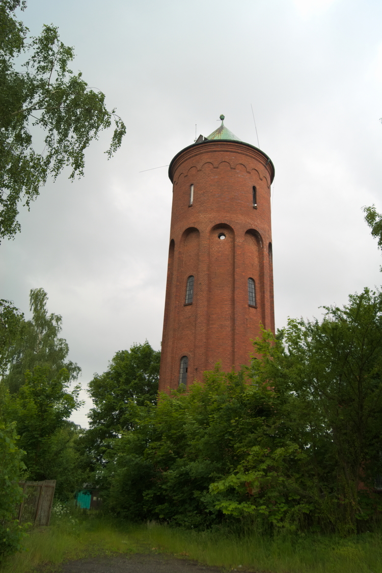 Wodociągowa wieża ciśnień w Sławnie