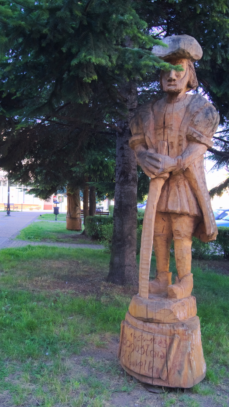 Rzeźba Bogusław X w Sławnie