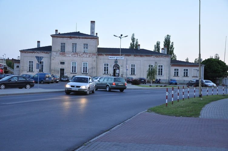 Dworzec Kolejowy w Choszcznie.