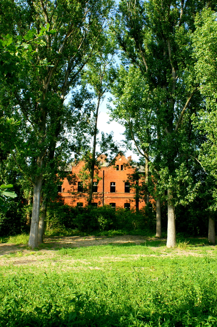Eklektyczny pałac  w Żukowie.