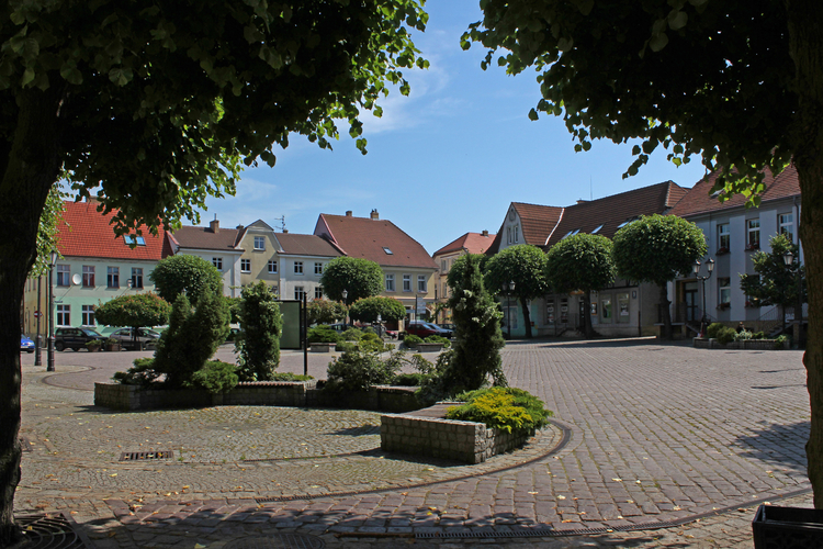 Stare miasto - Plac Wolności w Połczynie-Zdroju