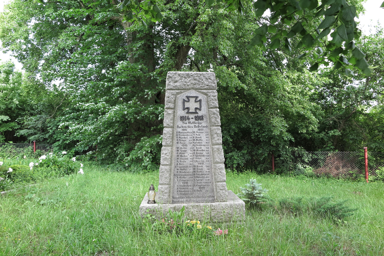 Obelisk poświęcony poległym w I wojnie światowej