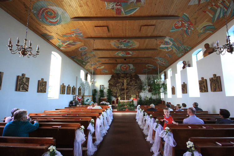 Kościół  pw. Podwyższenia Krzyża Świętego w Trzebieży