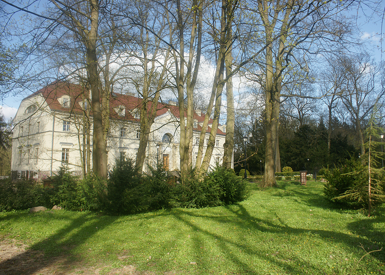 Pałac w Przelewicach.