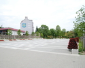 Na zdjęciu widnieją Goleniowskie planty, widok od ul. Konstytucji 3 Maja.                                                                                                                               