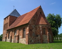 Zdjęcie przedstawia kościół pw. Niepolanego Poczęcia Najświętszej Marii Panny w Rzyszczewie od strony południowo - wschodniej.                                                                          