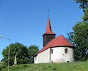 Zdjęcie przedstawia kościół parafialny pw. Niepokalanego Poczęcia Najświętszej Maryi Panny w Ostrowicach.                                                                                               