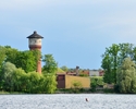 Zdjęcie przedstawia wieżę ciśnień w Myśliborzu                                                                                                                                                          