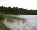 Na zdjęciu widnieje jezioro w Mieszkowicach.                                                                                                                                                            