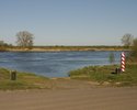 Na zdjęciu widnieje rzeka Odra w Widuchowej.                                                                                                                                                            