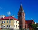 Kościół pomocniczy pw. Wniebowzięcia Najświętszej Maryi Panny w Polanowie.                                                                                                                              
