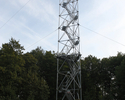 Zdjęcie przedstawia wieżę dostrzegawczą na Bukowcu.                                                                                                                                                     