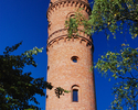 Wieża Widokowa na Górze Chełmskiej w Koszalinie.                                                                                                                                                        