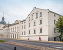 Pałac Młynarza, będący obecnie siedzibą Muzeum w Koszalinie - widok od ul. Młyńskiej.                                                                                                                   