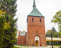 Zdjęcie przedstawia kościół parafialny pw. Przemienienia Pańskiego w Mielnie.                                                                                                                           