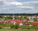 Na zdjęciu widok na miasto Łobez.                                                                                                                                                                       