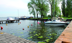 Die Marina des Meeresyachtclubs LOK Szczecin