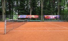 Öffentliche Tennisplätze im Chopin-Park 