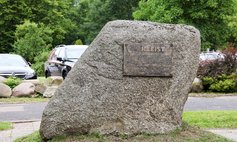 The obelisk commemorating Ewald von Kleist 