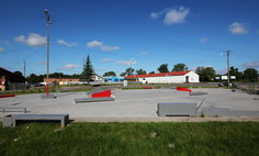 Skatepark w Przecławiu, gm Kołbaskowo
