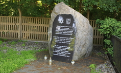 Pomnik upamiętniający "Synów Izraela" - ofiary KL Stutthof - Aussenlager Pölitz
