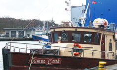 Seereisen mit der Motorjacht James Cook