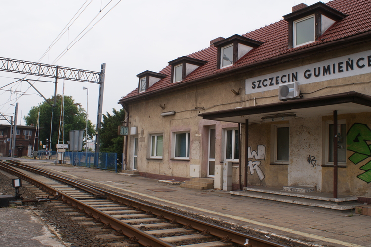 Dworzec kolejowy Szczecin Gumieńce