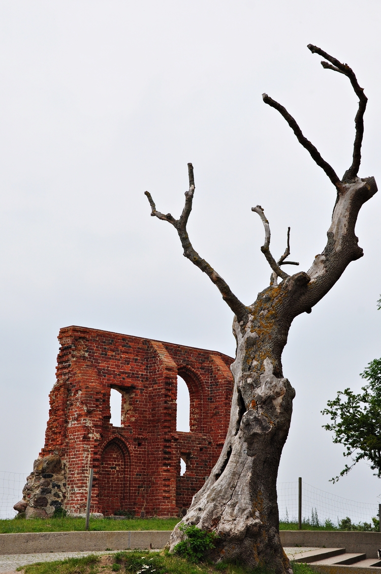 Ruiny Gotyckiego Koscioła Trzęsacz