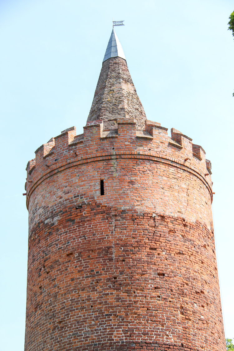 Szczyt Wieży Zamkowej w Golczewie