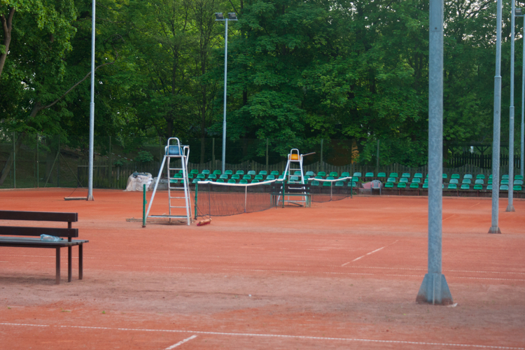 Centrum Rekreacyjno-Sportowe Choszczno  - korty tenisowe.