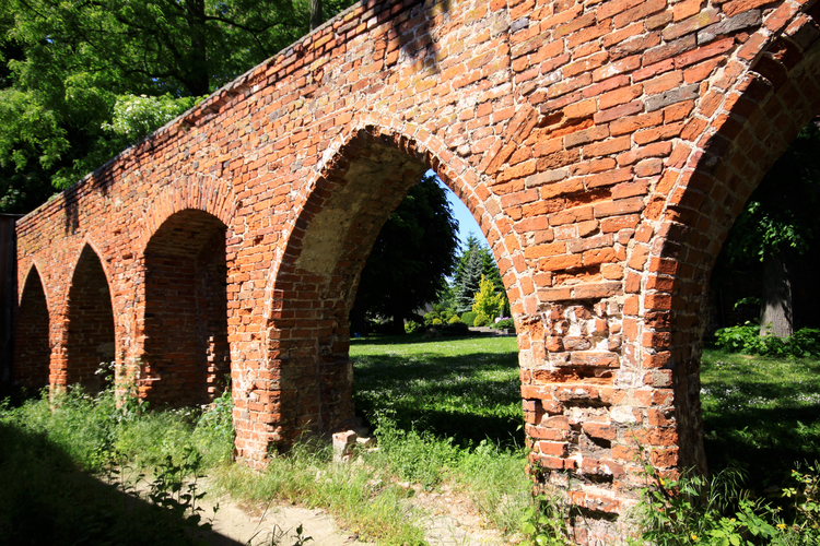 Ruiny klasztoru augustianów w Policach-Jasienicy