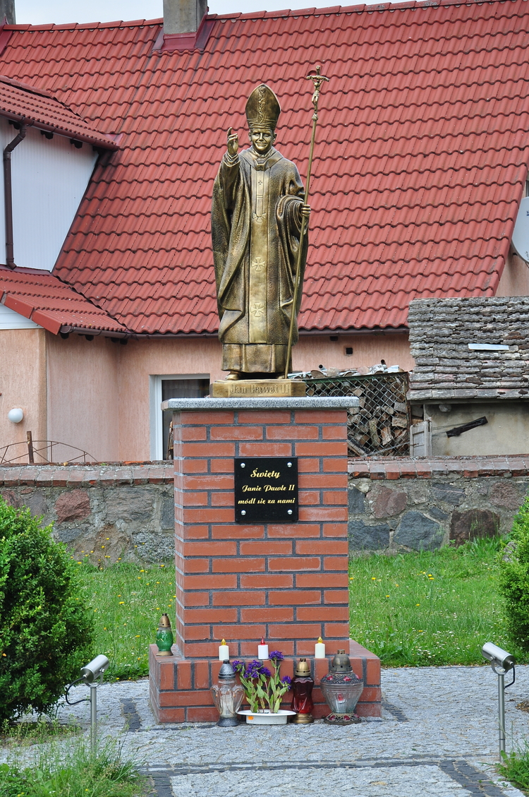 Różańsko - pomnik Jana Pawła II