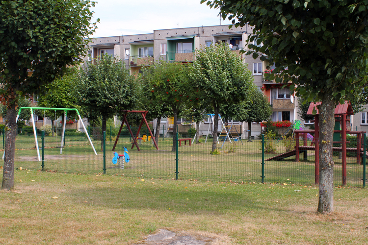 Plac zabaw w Połczynie-Zdroju