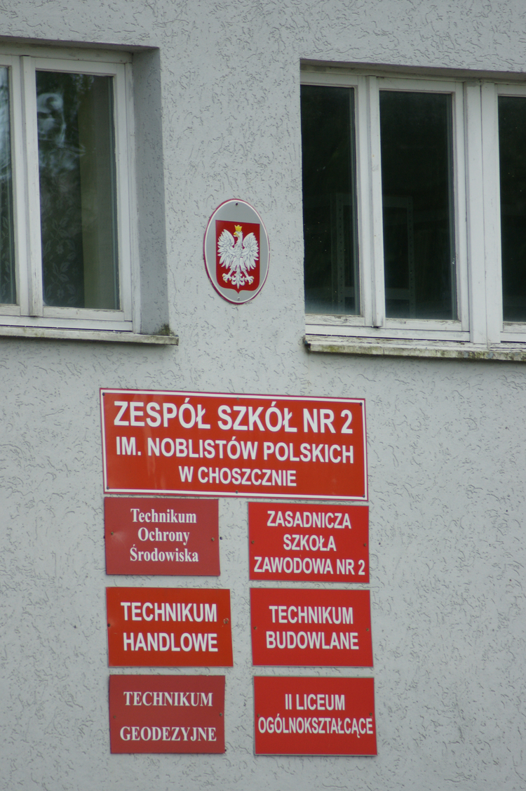 Zespół Szkół Nr 2 im. Noblistów Polskich.
