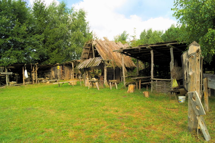 Osada średniowieczna w Borkowie