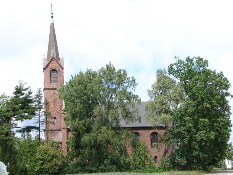 Kościół w Korzystnie XIX wiek.JPG