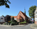 Na zdjęciu widoczny jest kościół p.w. św. Stanisława Biskupa i Męczennika od strony prezbiterium                                                                                                        