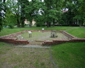 Ruiny kaplicy św. Jerzego w Goleniowie, widok od strony ul. Szczecińskiej.                                                                                                                              
