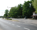 Na zdjęciu widnieje dworzec autobusowy w Maszewie.                                                                                                                                                      