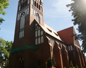 Na zdjęciu widać Kościół pw. Narodzenia Najświętszej Maryi Panny w Szczecinku.                                                                                                                          