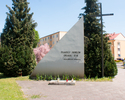 Zdjęcie przedstawia  pomnik pamięci jeńców oflagu II B Arnswalde  zwany Pomnikiem: Odwrócona Karta Historii                                                                                             
