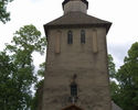 Zdjęcie przedstawia kościół pw. Przemienienia Pańskiego w Żukowie od strony zachodniej.                                                                                                                 