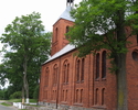 Zdjęcie przedstawia kościół pw. Matki Boskiej Pocieszenia we Wrześnicy od strony południowej.                                                                                                           