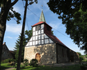 Zdjęcie przedstawia kościół filialny pw. św. Michała Archanioła w Łabędziach.                                                                                                                           
