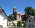 Zdjęcie przedstawia kościół parafialny w Kluczewie.                                                                                                                                                     