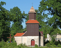 Zdjęcie przedstawia front kościoła w Słowieńsku.                                                                                                                                                        
