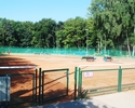 Zdjęcie przedstawia teren obiektu Tenis Park w Kołobrzegu.                                                                                                                                              