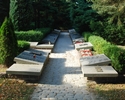Zdjęcie przedstawia Cmentarz Wojennym w Kołobrzegu.                                                                                                                                                     