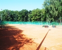Zdjęcie przedstawia teren obiektu Tenis Park w Kołobrzegu.                                                                                                                                              